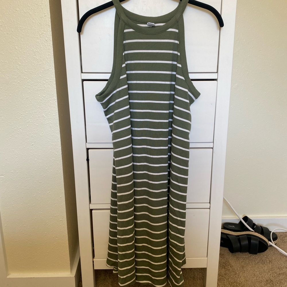 Old Navy Olive Summer Dress